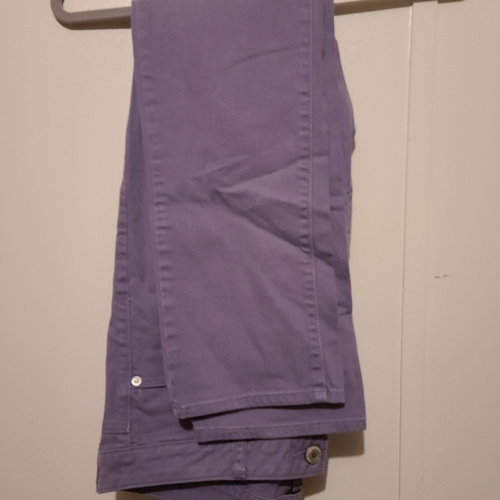 American eagle purple skinny jeans, size 14